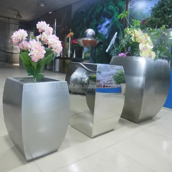 Custom Outdoor Decoration Large Stainless Steel Flower Vase Buy