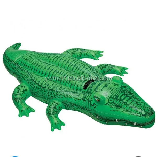 inflatable crocodile pool toy