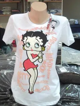 Betty Boop T-shirt - Buy Tshirt Product on Alibaba.com
