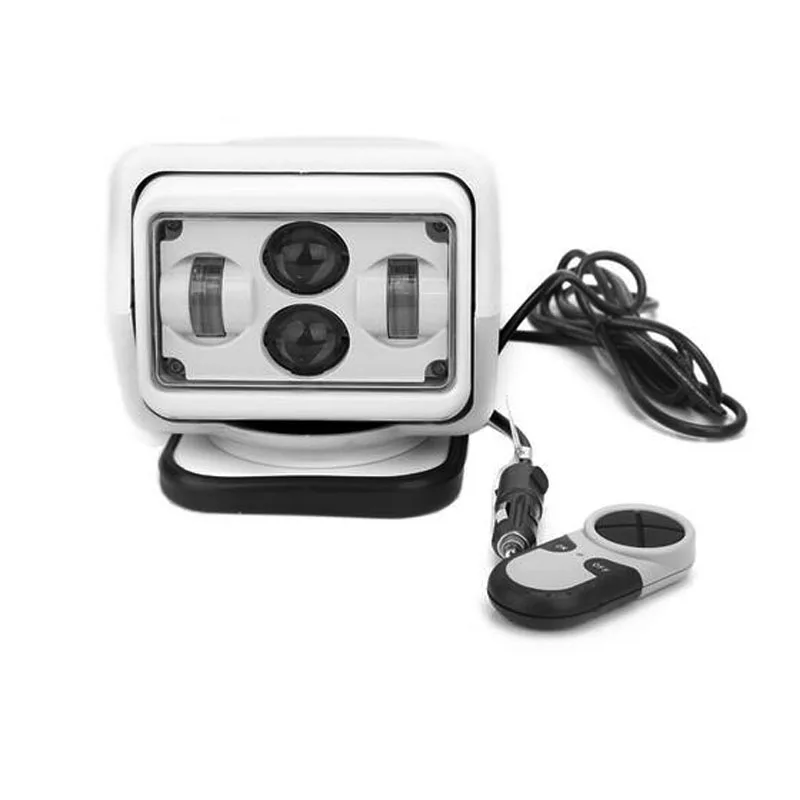 Super bright 7inch 60w 12v led searchlight remote control 