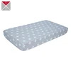 Pure cotton printed percale soft baby bedding cross stitch bed sheet