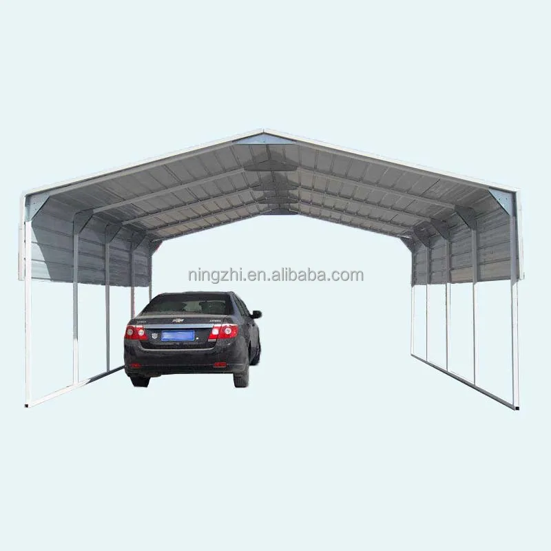 3.3x6x2.5m Single stahl Carport verzinktem rahmen tragbare auto lkw