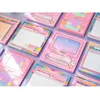 Kawaii Stationery Computer Style Scratchpad Girls Pink Sticky Notes Portable Word Notepad Cute Memo Pad