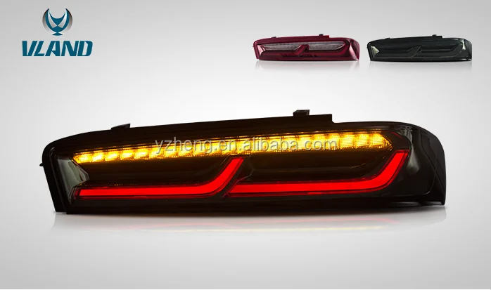 VLAND factory for Car Tail lamp for Camaro LED Taillight 2015 2016 2017 for Camaro Tail lamp with wholesale price