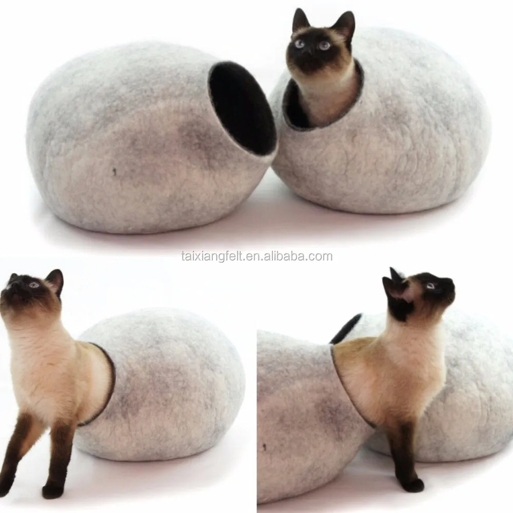 Organic Merino Wool Cat Cave Felt - Buy Cat Cave Felt,Wool ...