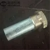 Mil-Spec zinc anode with brass plug