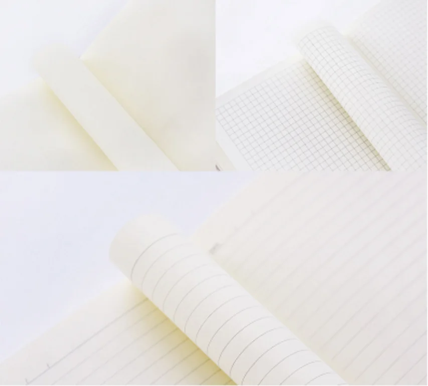 Japanese Style Hardcover A5 Dot Grid Personalized Fabric Linen Cover With Yellow Paper