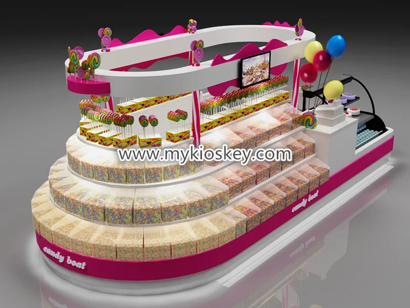 Eyecatching Mall Candy Display Stand Retail Candy Kiosk For Sale Buy