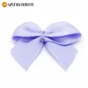 VATIN Wholesale Pretty Gift Wrap Blue Satin Ribbon Two Loop Two Tail Bow