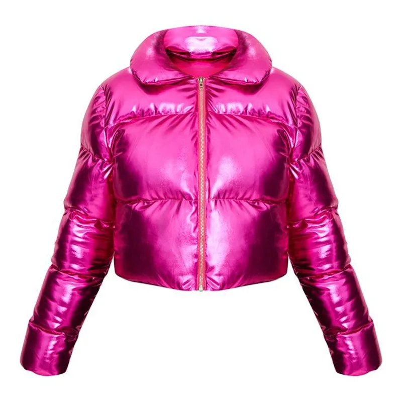 Hot Pink Long Sleeve 2018 Short Coats Women Jacket - Buy Ladies Tops ...