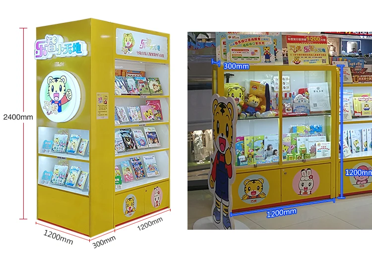 Custom Shop Furniture Retail Display Counters For Toy Store