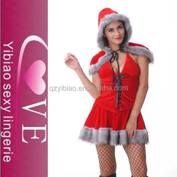 School Girl Sex Cosplay Cheap Santa Christmas Costume Velvet For Women School Girl Sex Cosplay Cheap Santa Christmas Costume Velvet For Women