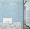 Best price roof polystyrene 3d pu decorative 3D leather wall panels/poster easy clean for house living room
