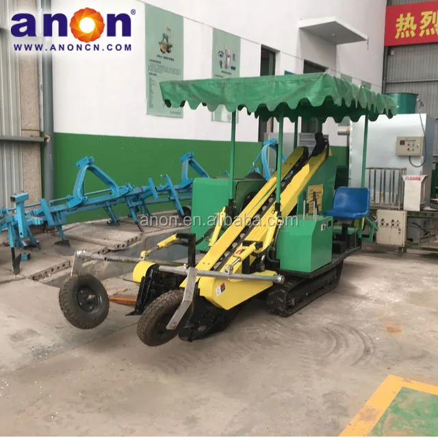Anon Spring Onion Green Onion Harvesting Machine Scallion Harvester