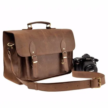 leather dslr bag