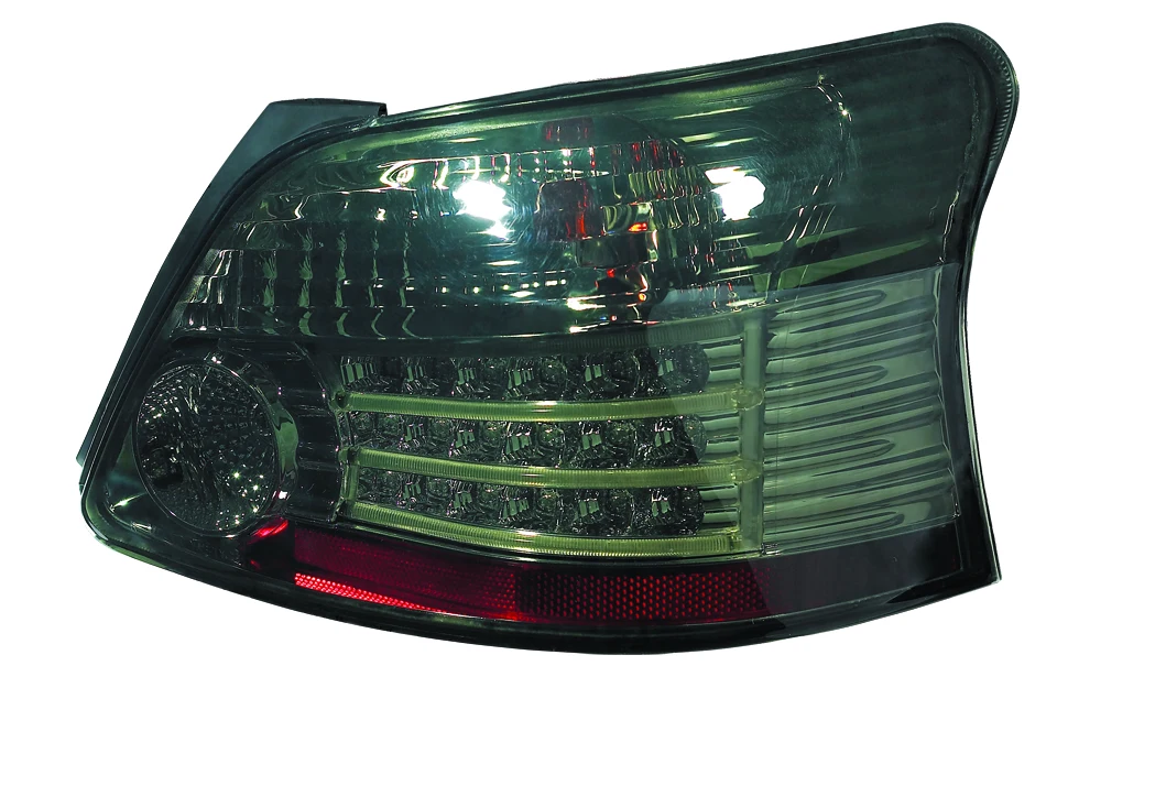 VLAND manufacturer for car lamp for VIOS taillight 2008-2013 tail lamp with moving signal +turn signal+DRL