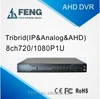 Jufeng latest 8ch 720P 1080P H 264 Standalone DVR with 3G WIFI PTZ control