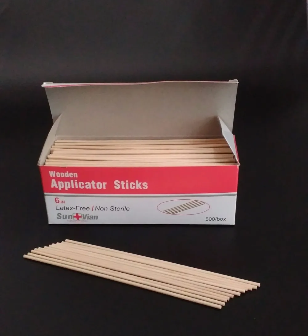 Disposable Wooden Applicator Stick Buy Wooden Applicator Sticks