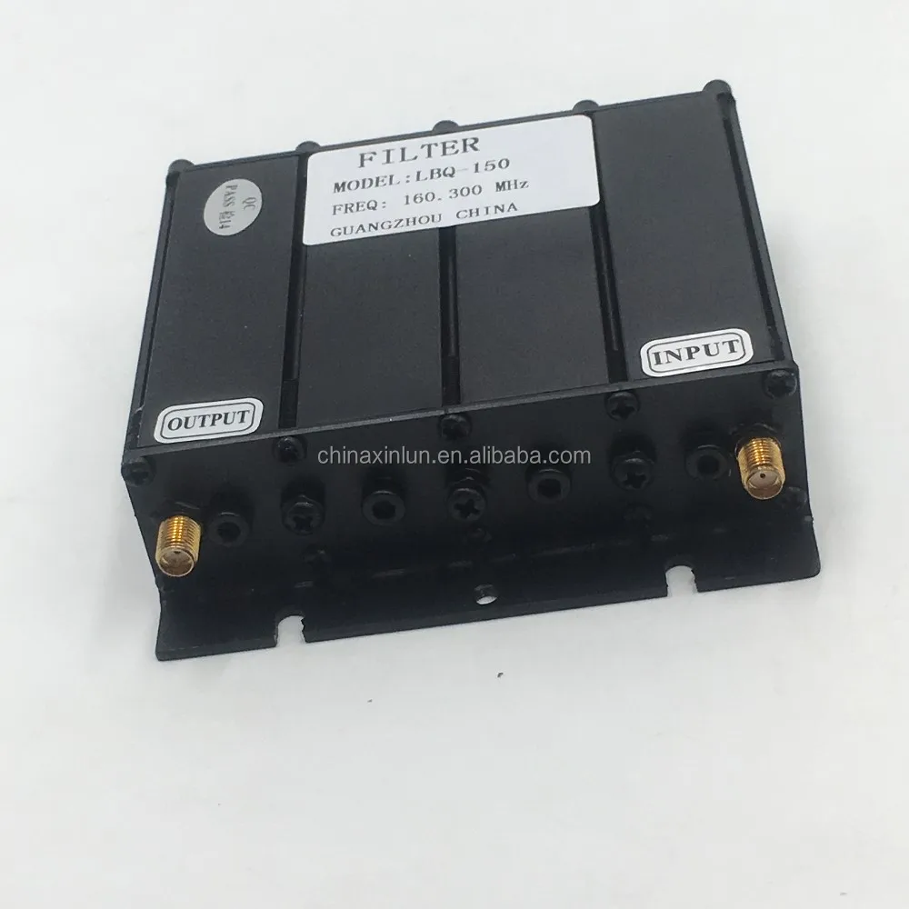 30W VHF 136-174MHz 4 Cavity Design Filter with SMA-Female Connectors 