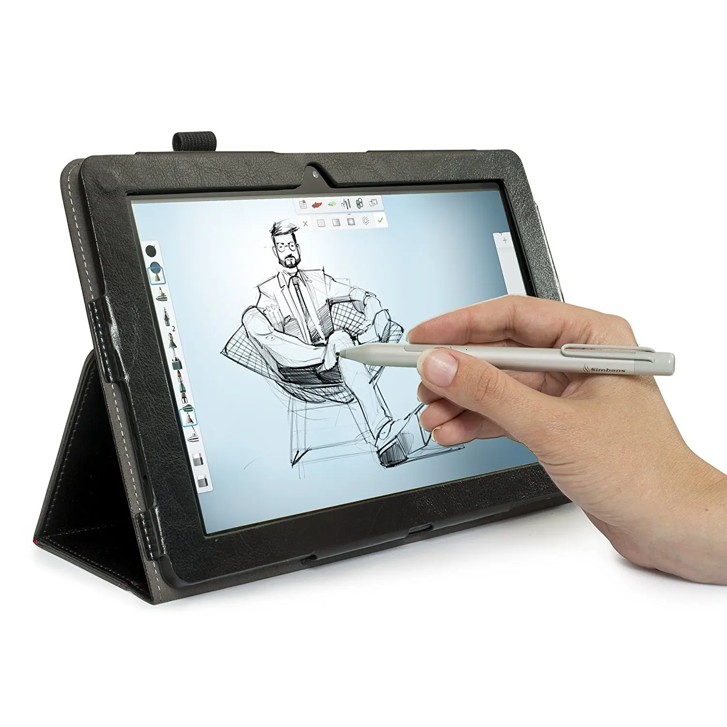 Buy [3 Bonus items] Simbans PicassoTab 10 Inch Tablet 32GB with thin