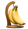 Totally Bamboo Banana Hanger made of 100% Bamboo Stand with Steel Hook