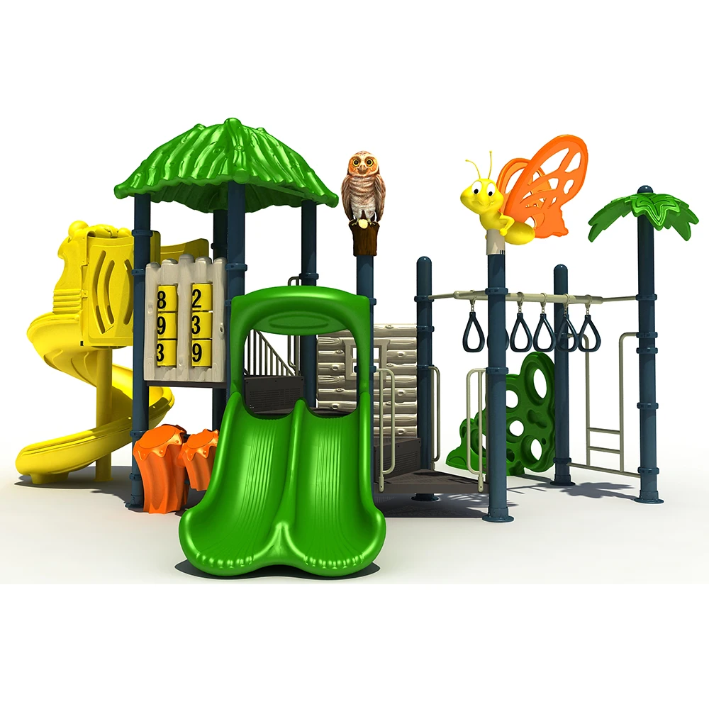 Playground Equipment Plastic Outdoor Games For Kids With Monkey Bars