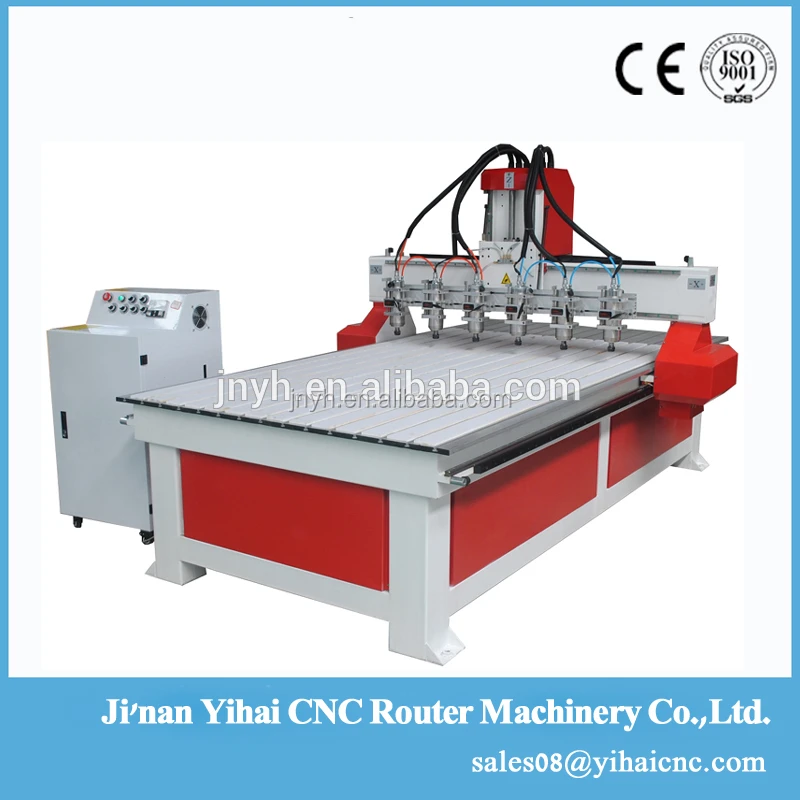 Hot Sale Multi Spindle With 6 Heads Spindles Cnc Router To Make