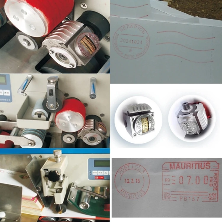 High Speed Automatic Postal Stamping Machine Postmark Franking