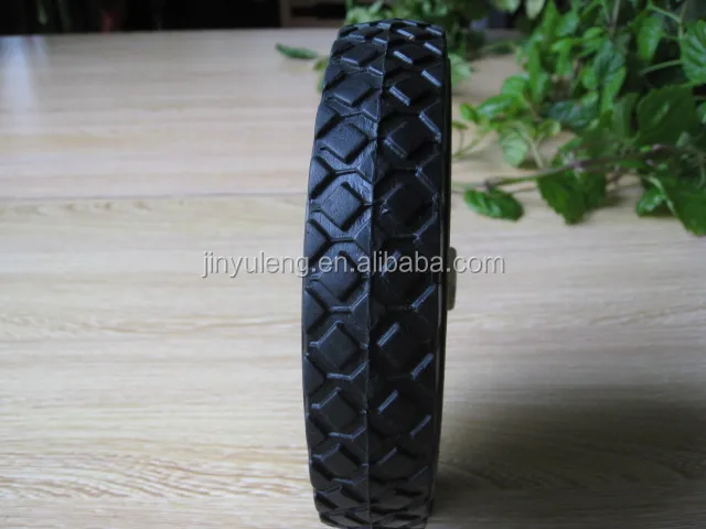 6x1.5, 7x1.75, 8x1.75small solid rubber wheel for toys /lawn mower/ carts