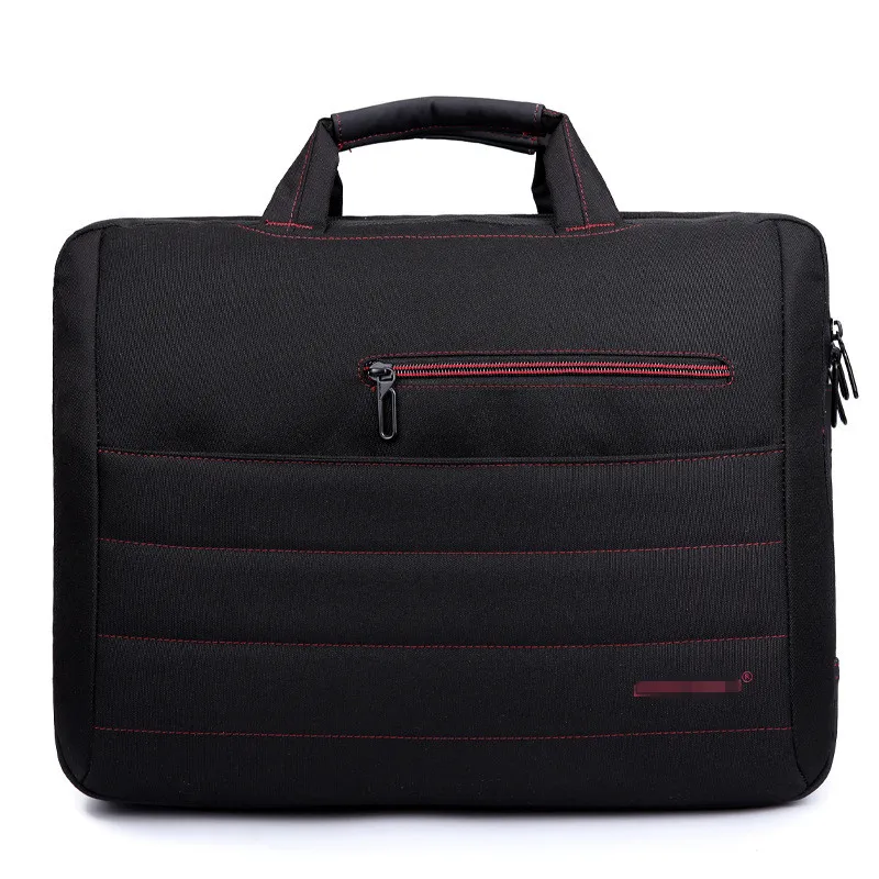 Custom Brand Black Large Capacity Strong Nylon 18.5 Inch Laptop Bag ...