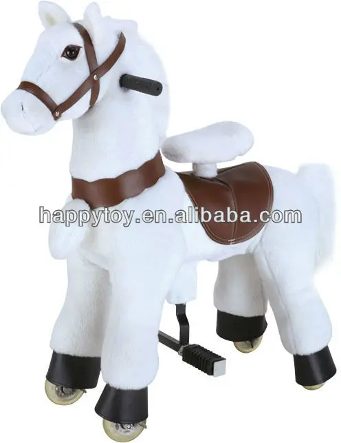 plush ride on pony