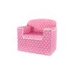high quality mini foldable fabric storage sofa for children