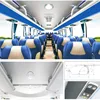 High quality luggage rack bus with handrail lighting interior