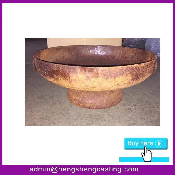 Rustic Cheap Wholesale Outdoor Steel Fire Pit / Fire Bowl Buy