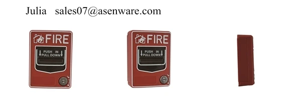 Fire Fighting Outdoor Resettable Call Point Connect with Siren