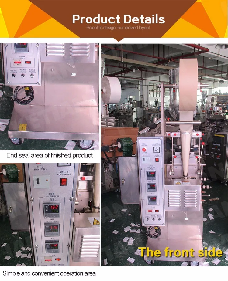 Coretamp Full Automatic Filter Paper Tea Bag Packing Machine With Line