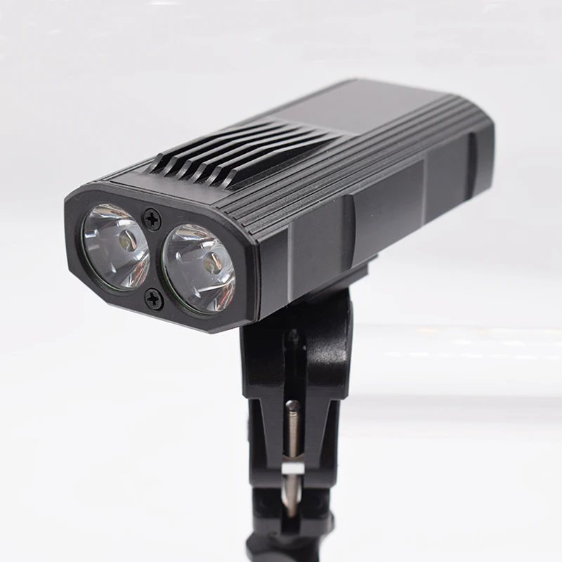 Bicycle Light 18650 battery Bike Light Built in Battery USB Charge Aluminum Alloy Cycling Light Waterproof Bike Accessory