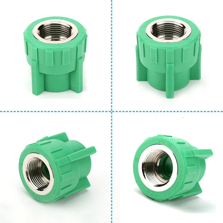 Plastic fittings ppr thread female threaded coupling