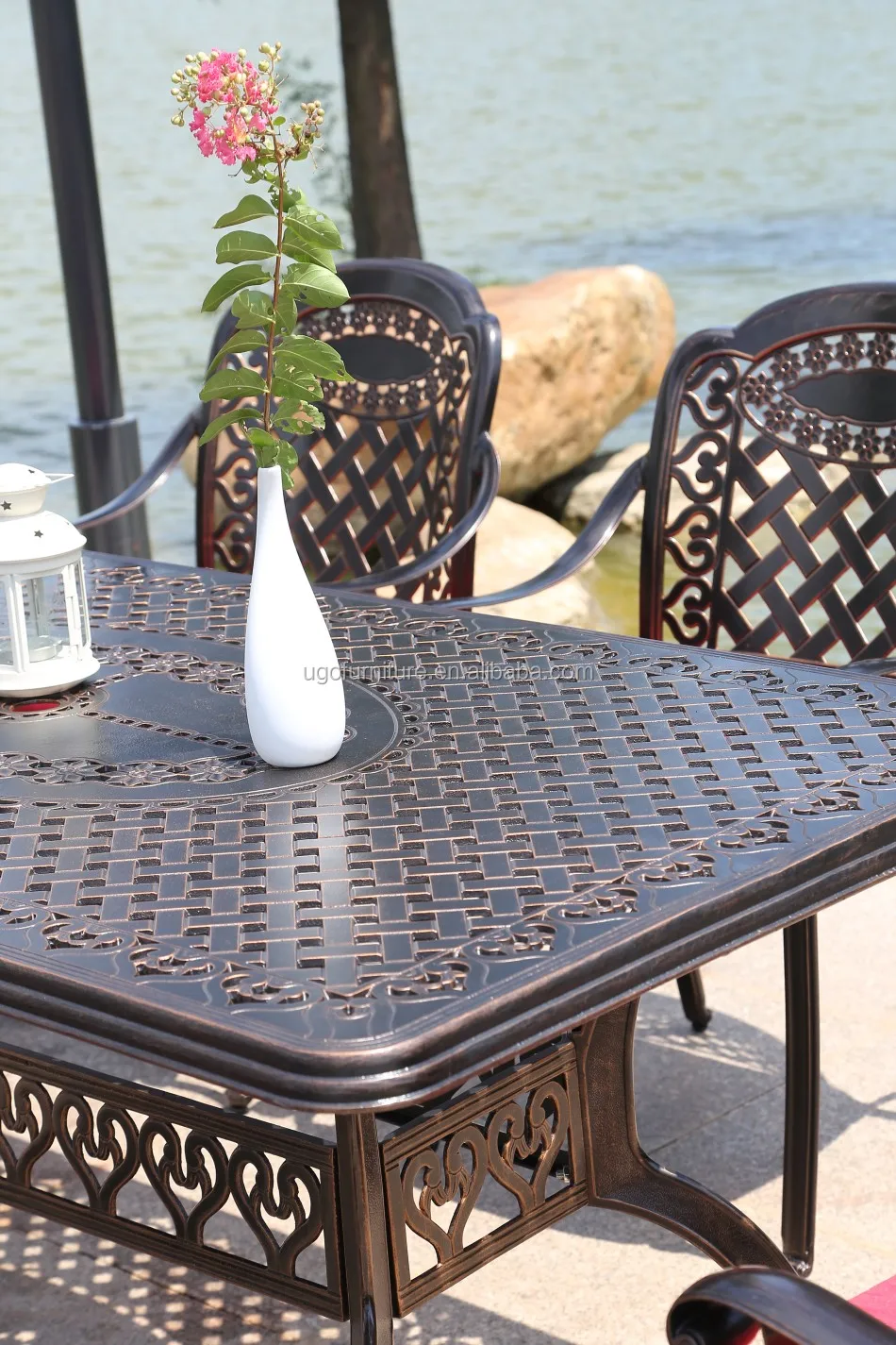 outdoor aluminum table on Cast Aluminum Patio Sets Patio Garden Furniture Cast Aluminum Table With 6 Seater Buy Cast Aluminum Patio Sets Patio Garden Furniture Cast Aluminum Table With 6 Seater Product On Alibaba Com