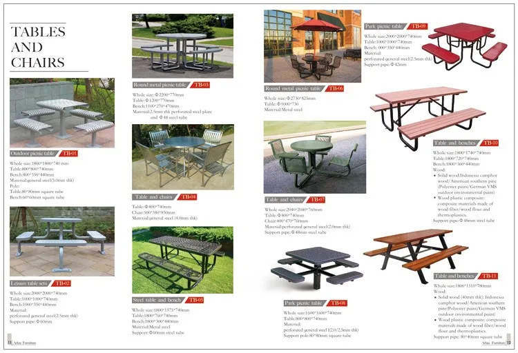 Outdoor Garden Table And Bench Set Patio Furniture Wood Picnic Table Outside Table And Chairs