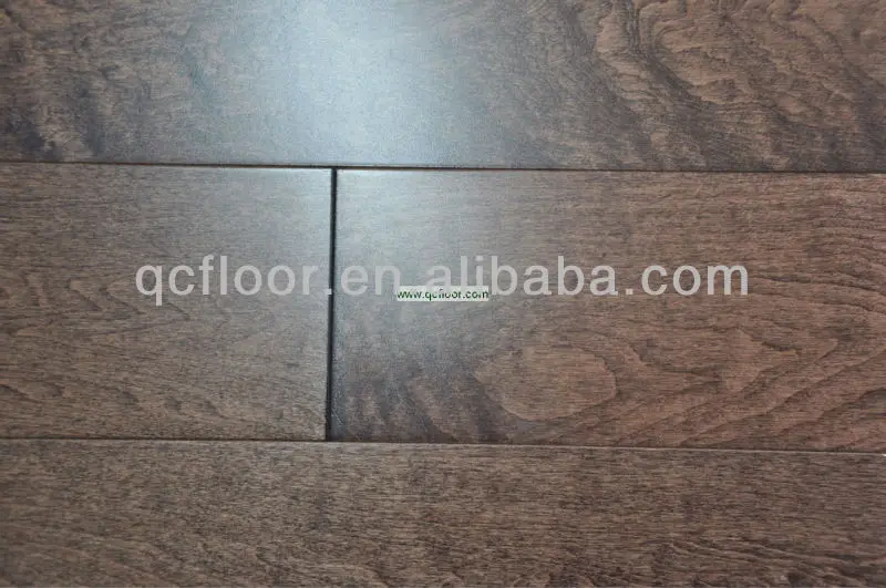 Dark Stained Maple Solid Wood Flooring Made In China Buy Maple