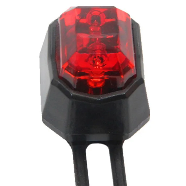 Newest Cycling Bicycle 2 Led Mini Bike Light Set Red Flashing Bike