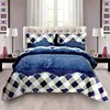 Portable Feature 3D embossed and printed high quality flannel comforter set from jiangsu changshu