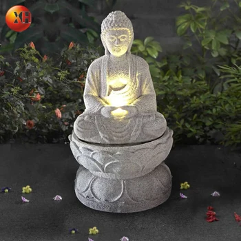 Grosse Aussen Stein Buddha Garten Wasser Brunnen Buy Grosse