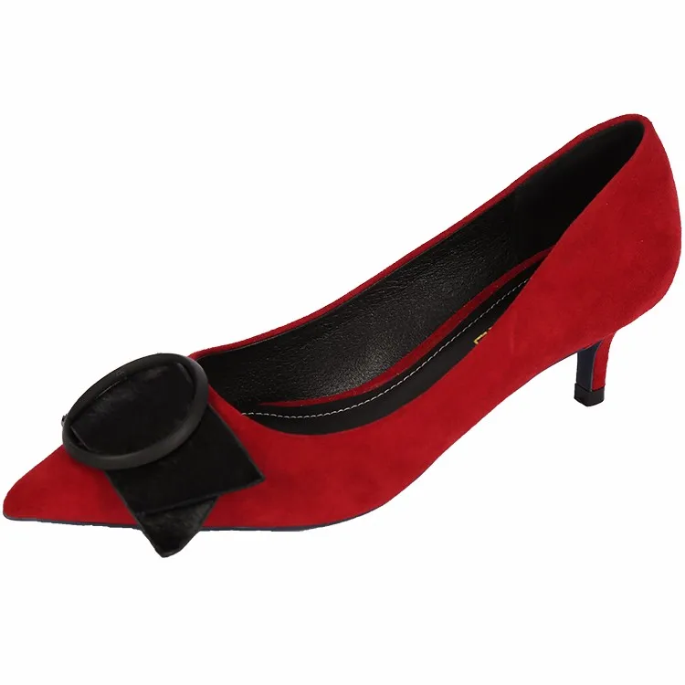 Buyun Shoes Women Leather Single Ladies Dress Shoes Buy Shoes Women