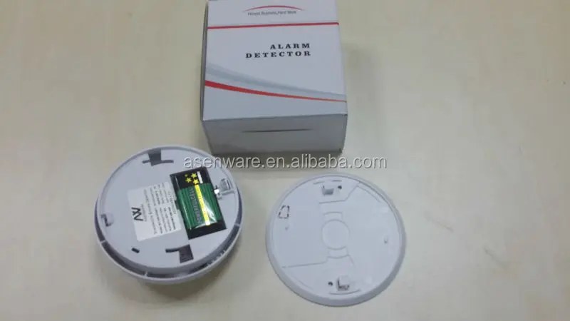 EN14604 9V Battery Standalone Smoke Detector