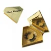 Wholesale 100% 3D natural mink lash extension with Custom square Packaging Cruelty Free Eyelash manufacturer wholesale A21
