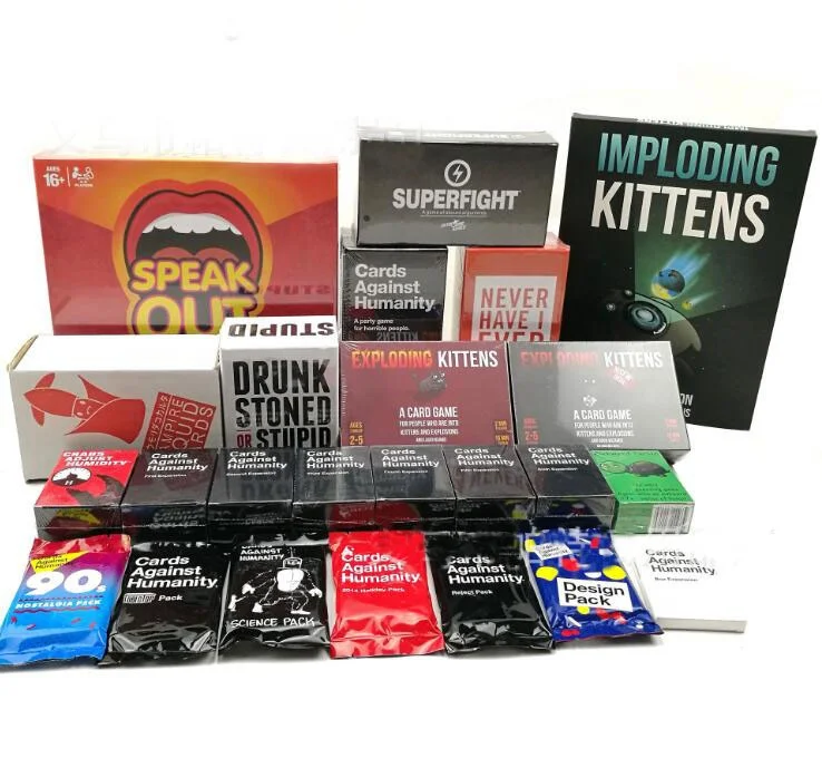 Wholesale Custom card game board Game for adult party