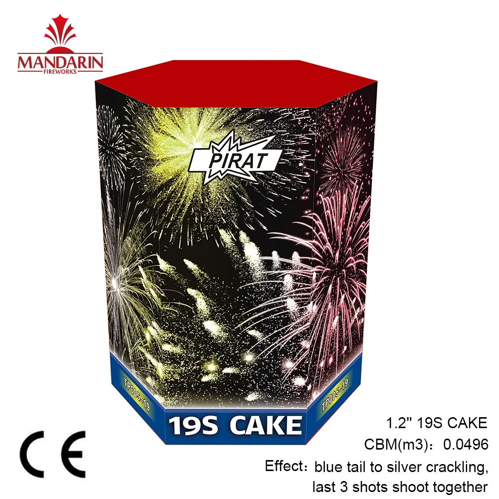 19 Shots Fashionable Design Wholesale Cheap Price Daytime Display Cake