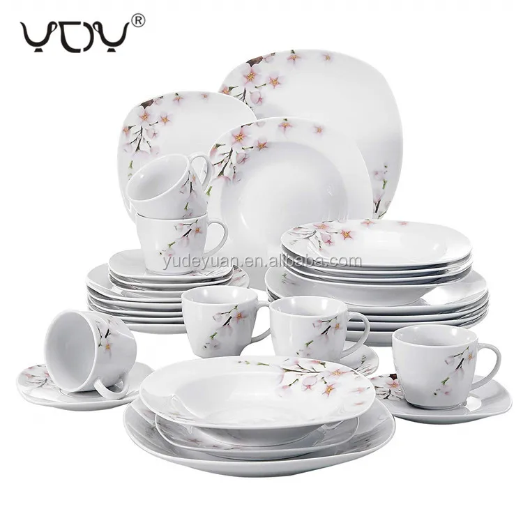 72pcs 75pcs 78pcs 82pcs Wholesale Porcelain Gold Plating Brilliant